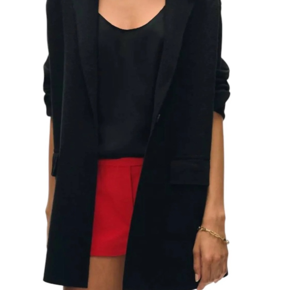 White + Warren - Superfine Organic Cotton Knit Blazer